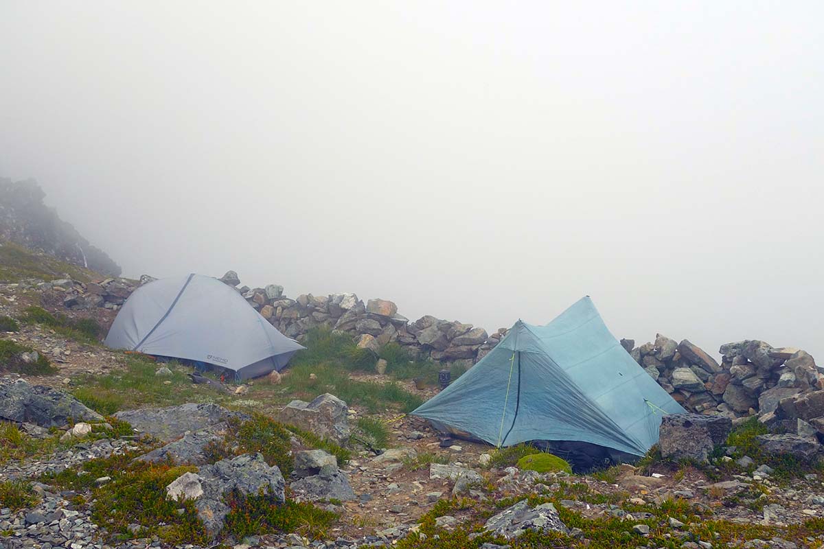 Zpacks Duplex Zip trekking-pole tent (camping in cloud)