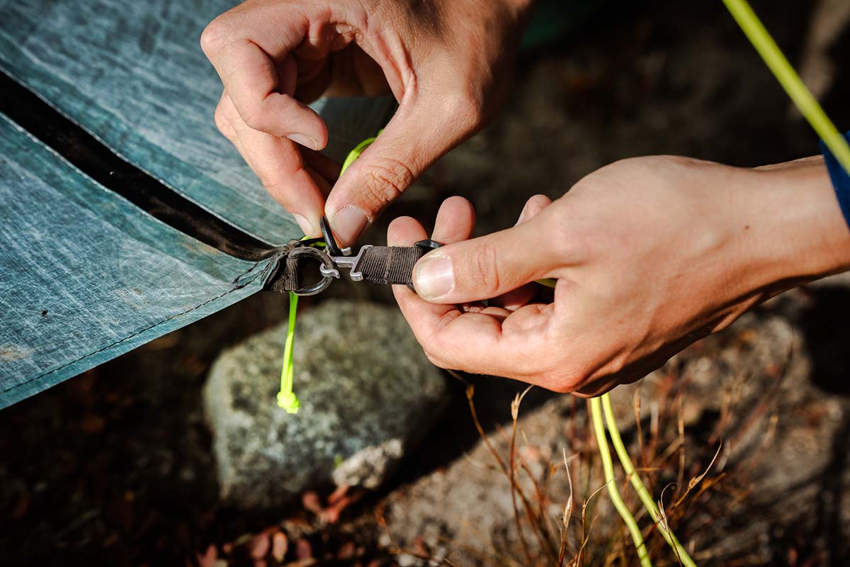 Zpacks Duplex Zip trekking-pole tent (door hook)