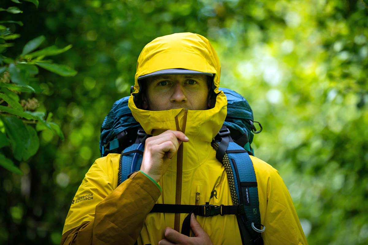 Outdoor Research Foray II 2.5-layer Gore-Tex Paclite rain jacket