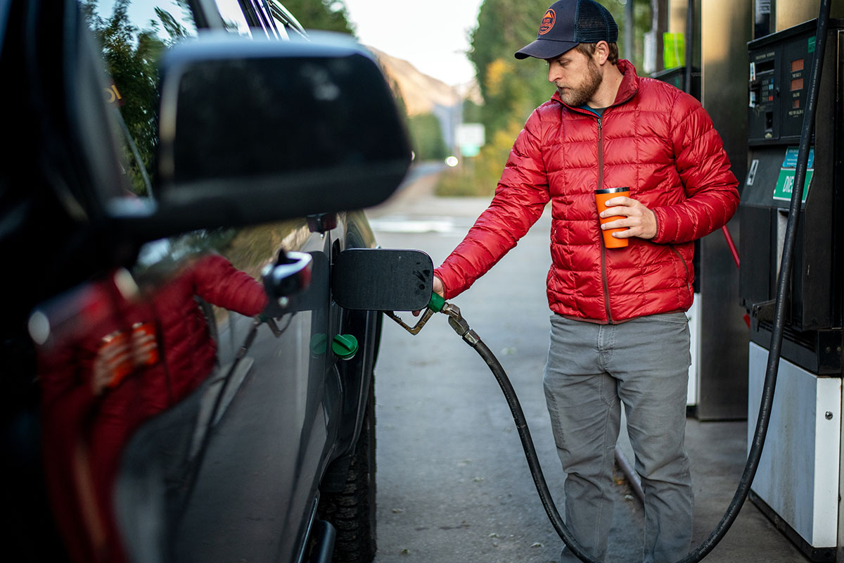 REI Co-op 650 Down Jacket 2.0 (pumping gas)