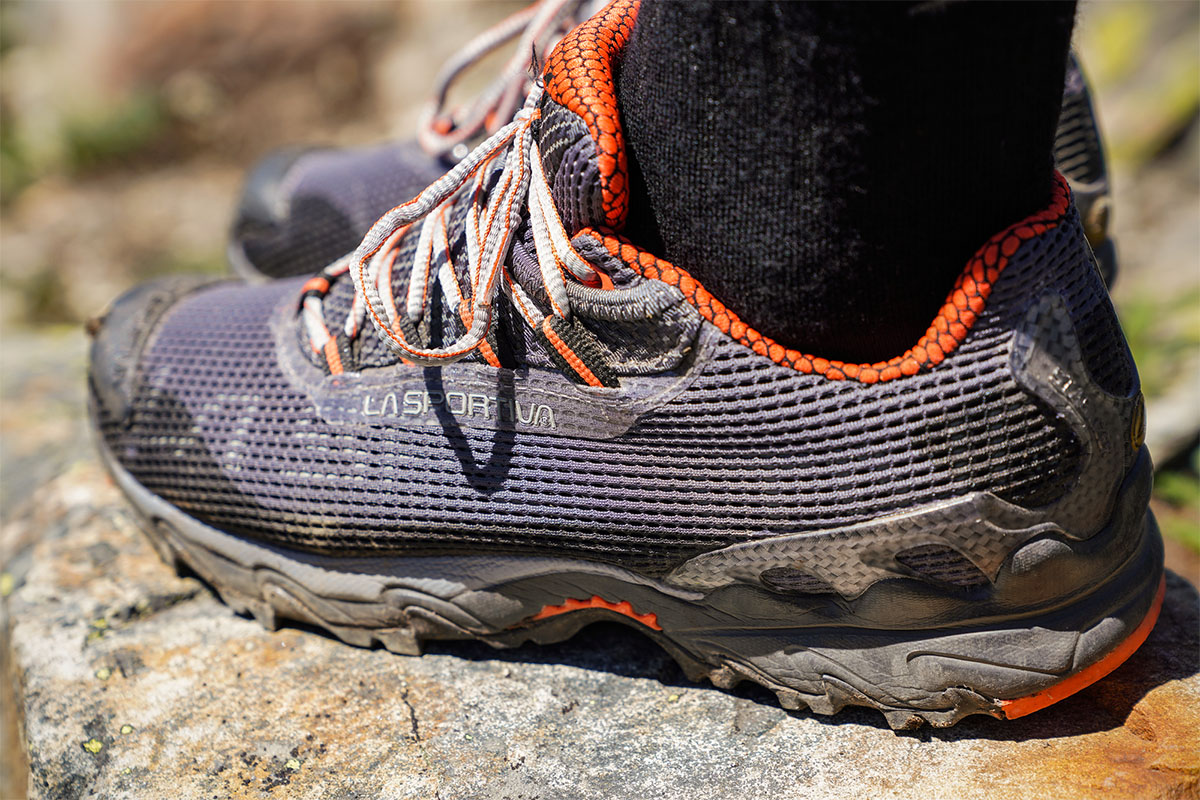 Hiking shoe (La Sportiva Wildcat up close)