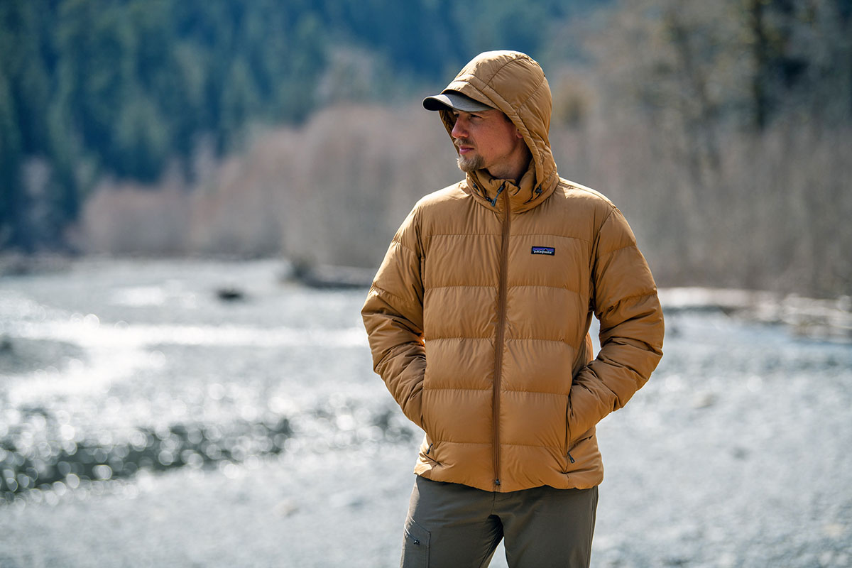 Down jacket (Patagonia Silent Down Jacket)