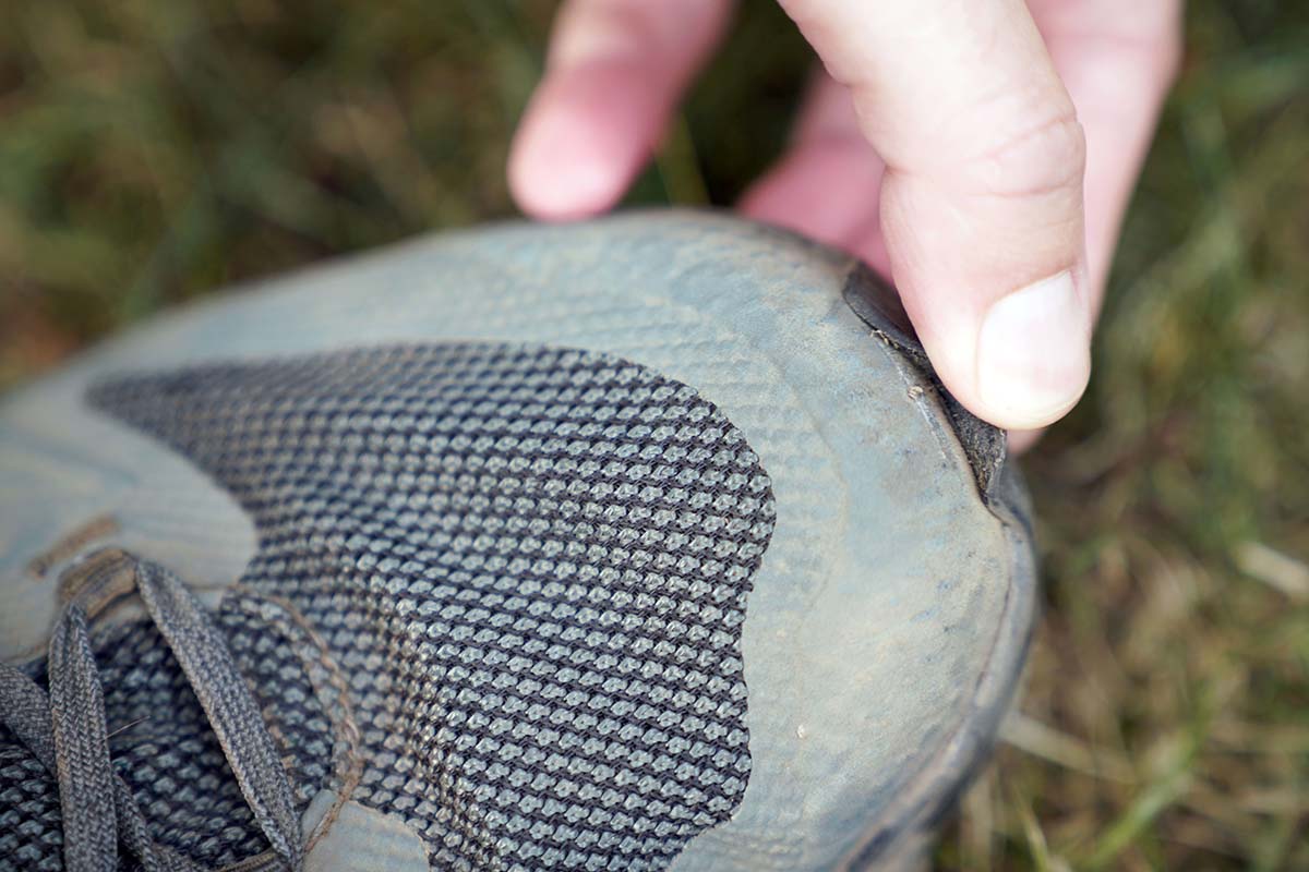 Salomon hiking footwear (OUTline toe cap issue)