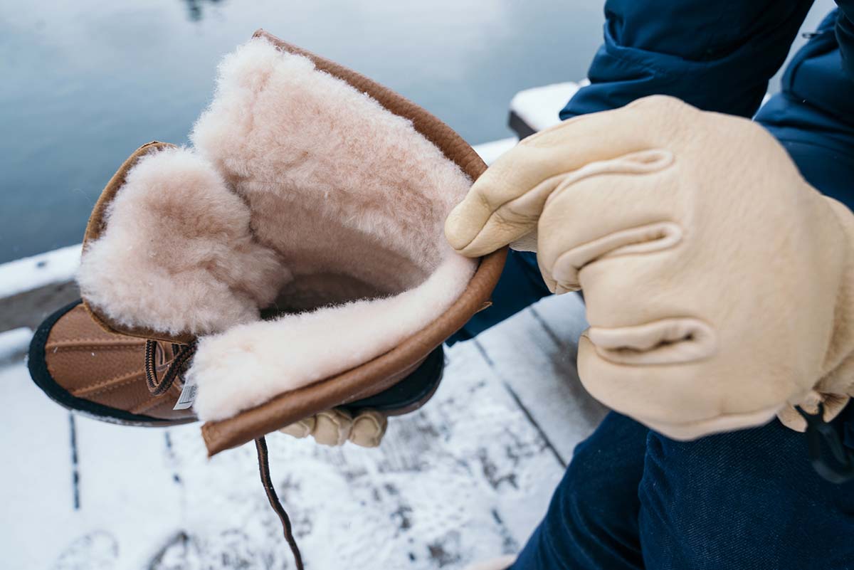 Winter boots (wool lining)