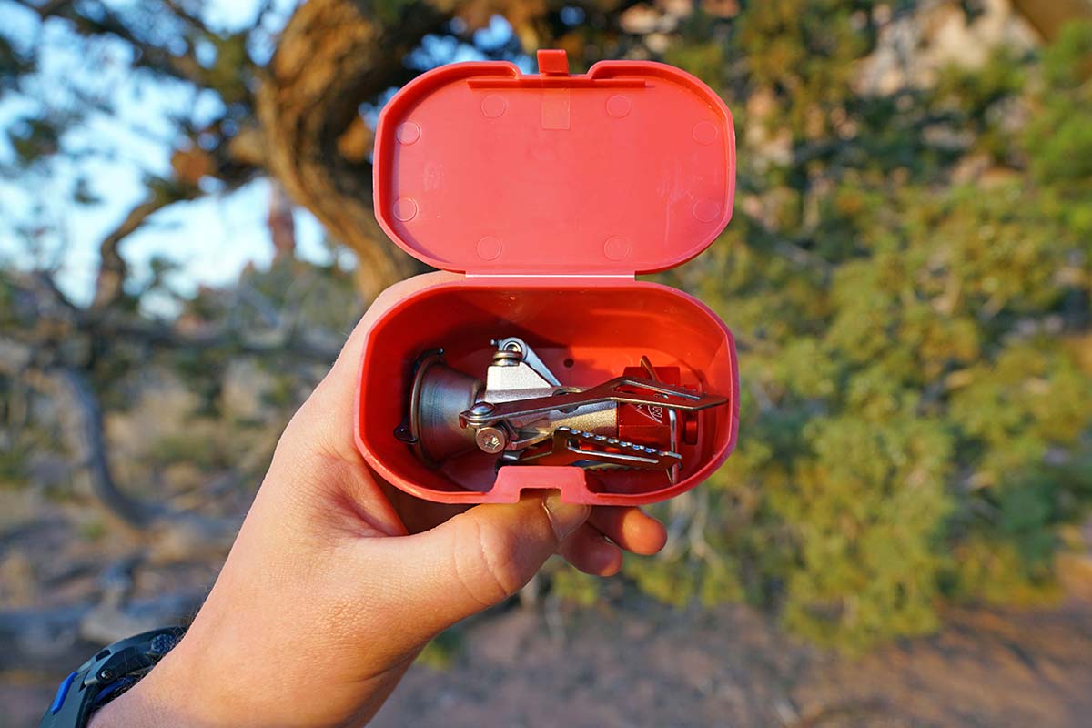 MSR Pocket Rocket packed size (How to Choose a Backpacking Stove)