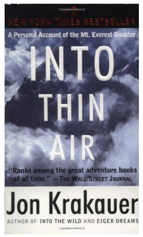 Into Thin Air Jon Krakauer