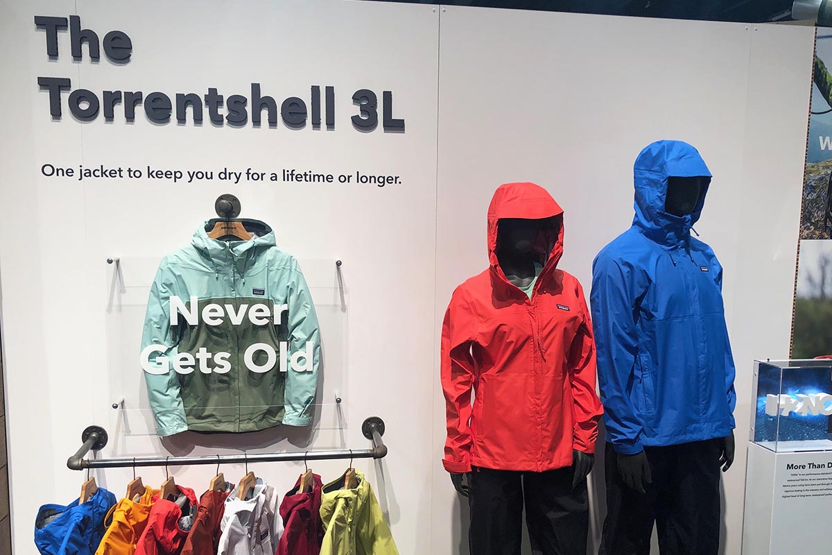 Outdoor Retailer (Patagonia Torrentshell)