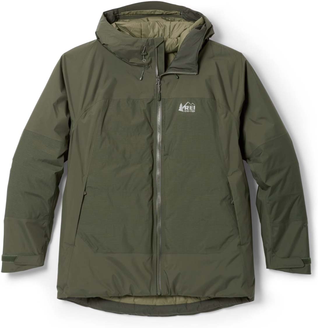 REI Gear Up Get Out Sale (REI Stormhenge Down Hybrid Jacket)