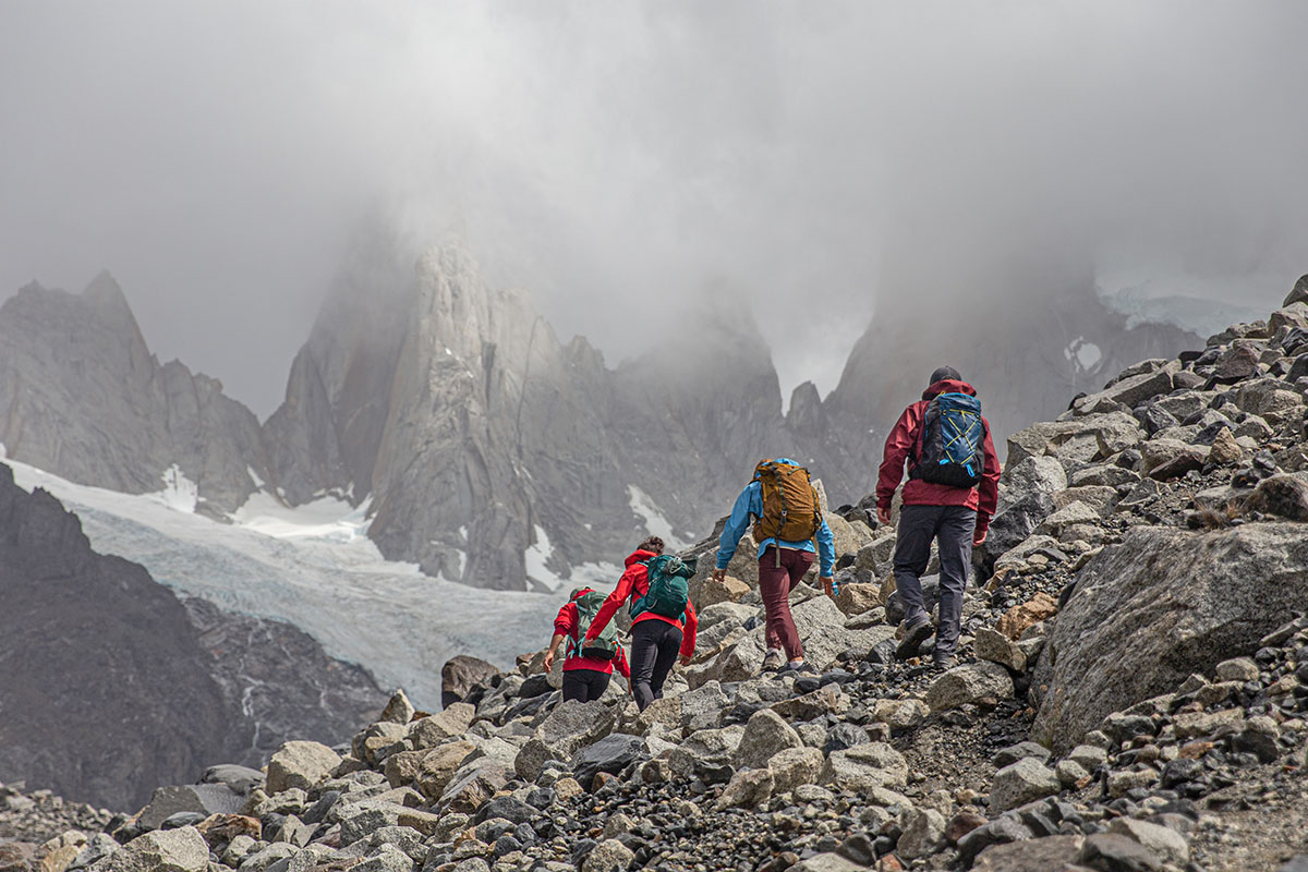 REI Member Moment Sale (group shot in Patagonia)