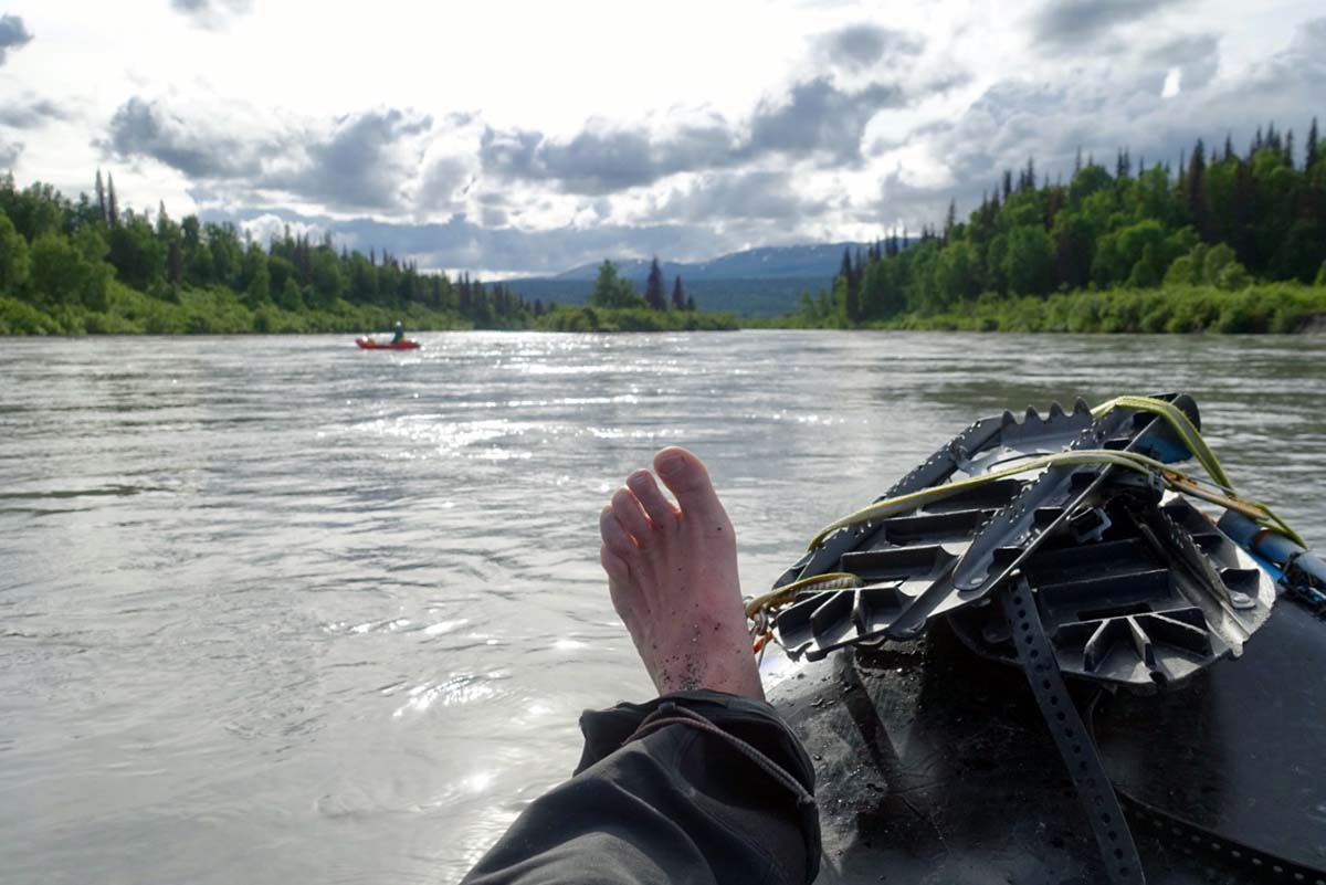 Alaska Range (foot packrafting)