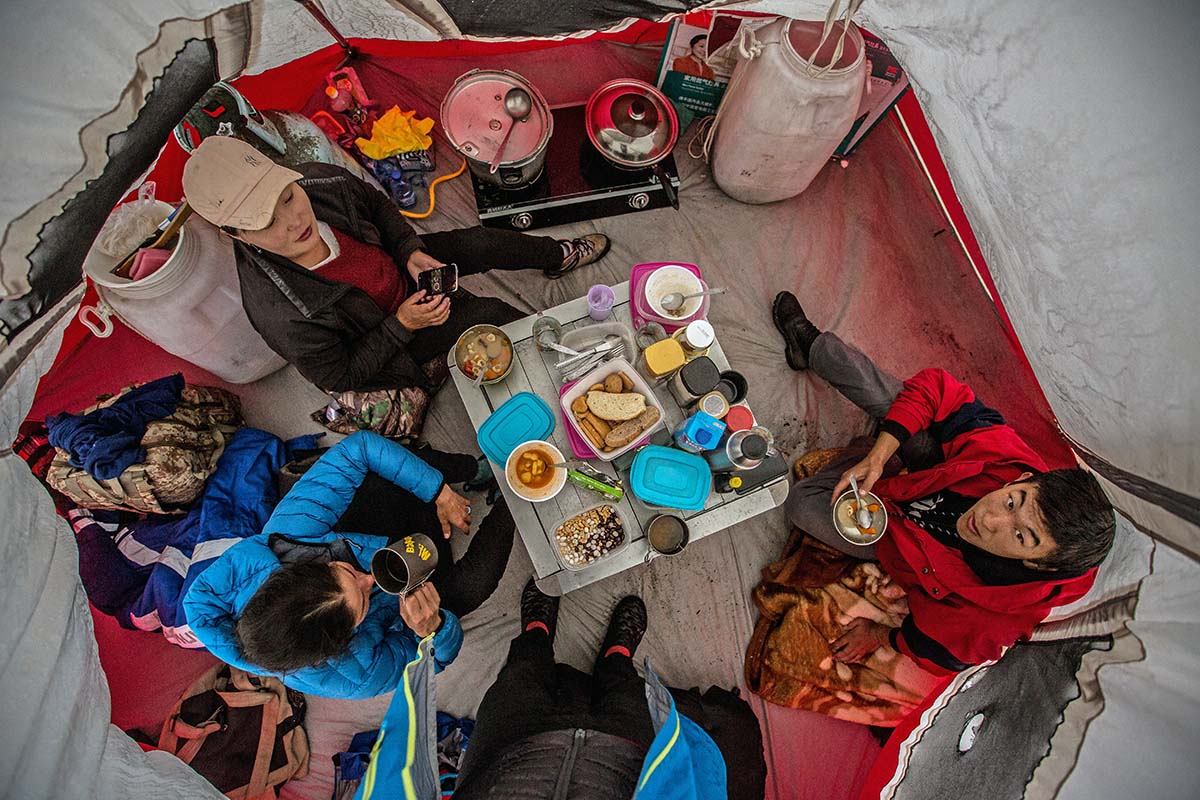 Altai Mountains (food tent)
