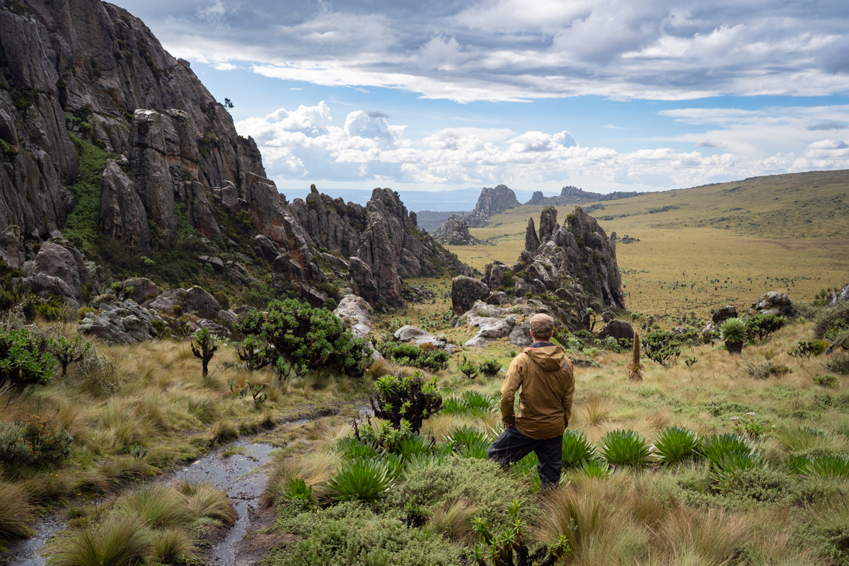Overlooking the magical Dragon's Teeth
