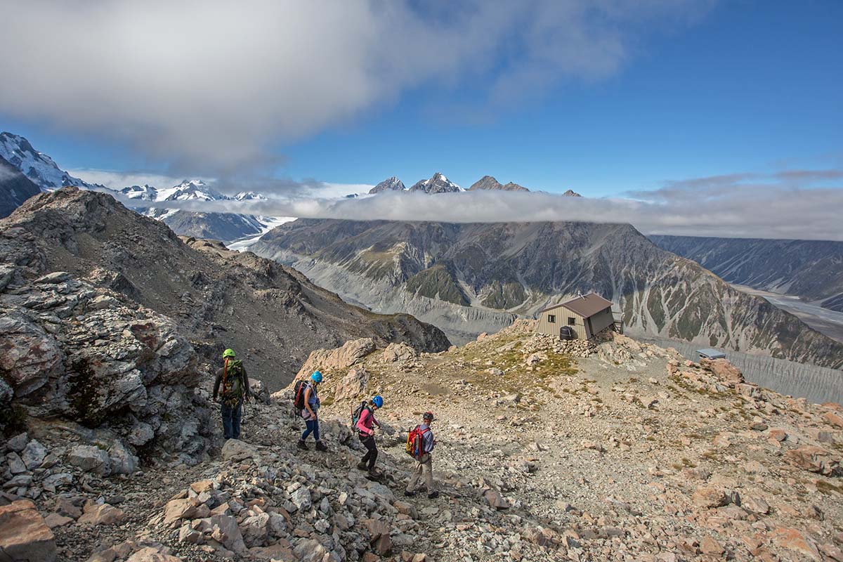 Ball Pass Crossing (hut in distance)