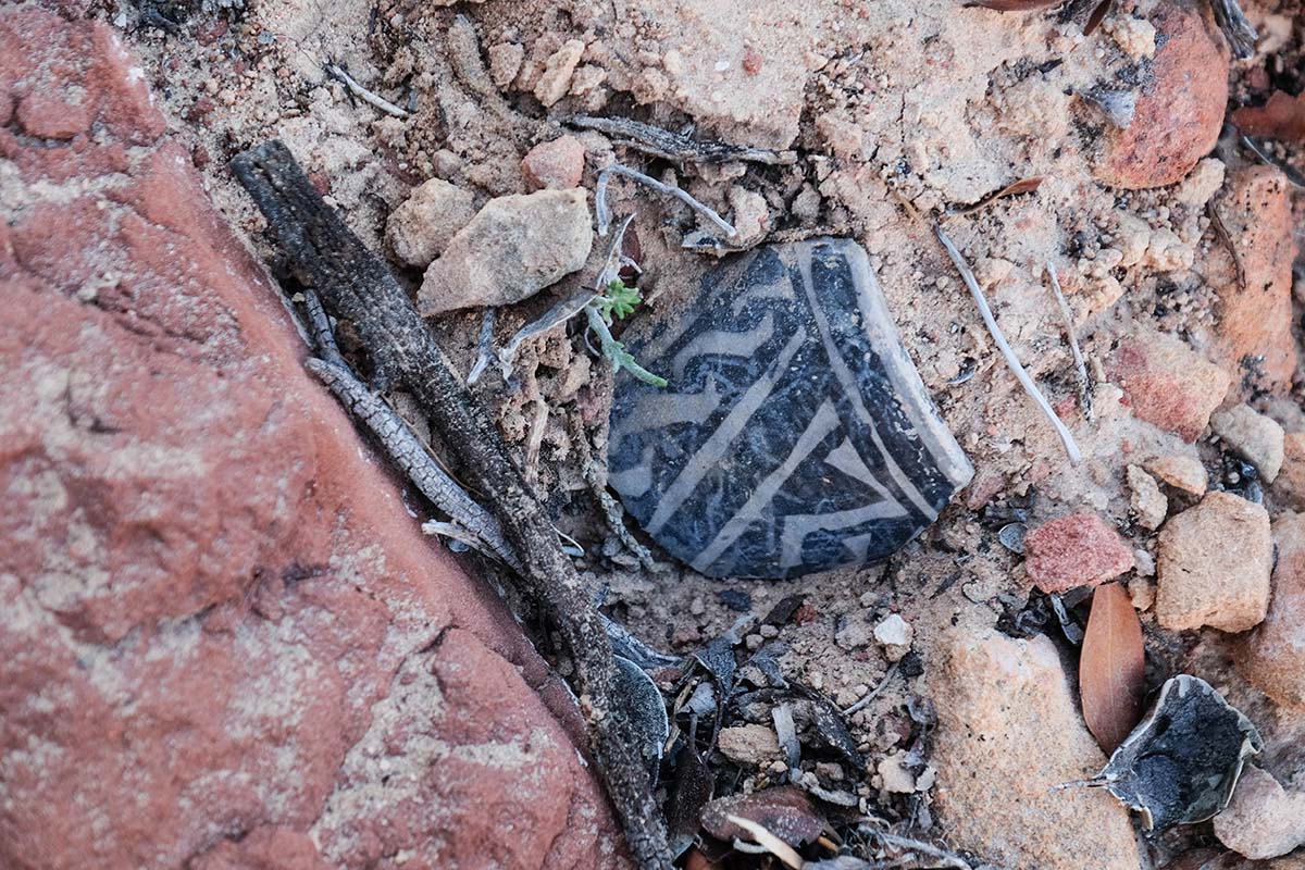 Dark Canyon (potsherds)