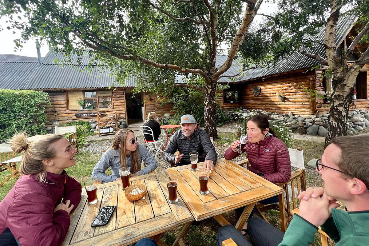 Beers at La Cerverceria in El Chalten