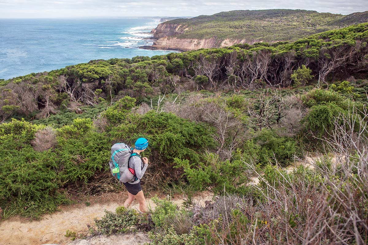 Great Ocean Walk (hiking along bluff)