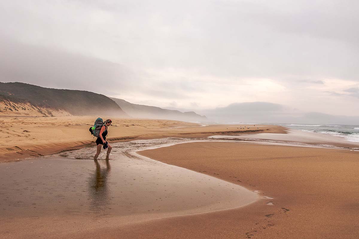 Great Ocean Walk (hiking on sandy beach)