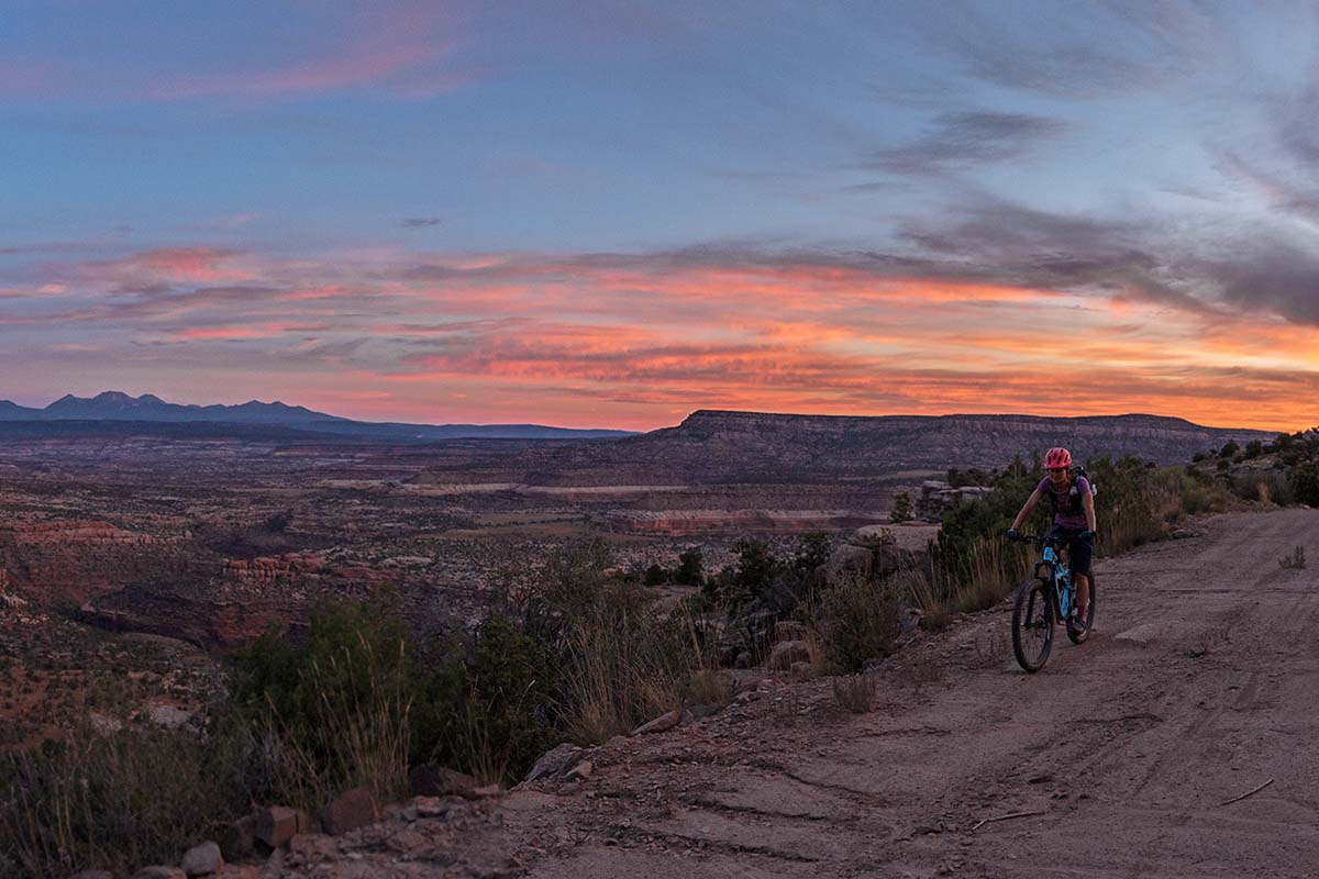 Bikepacking near Paradox Colorado