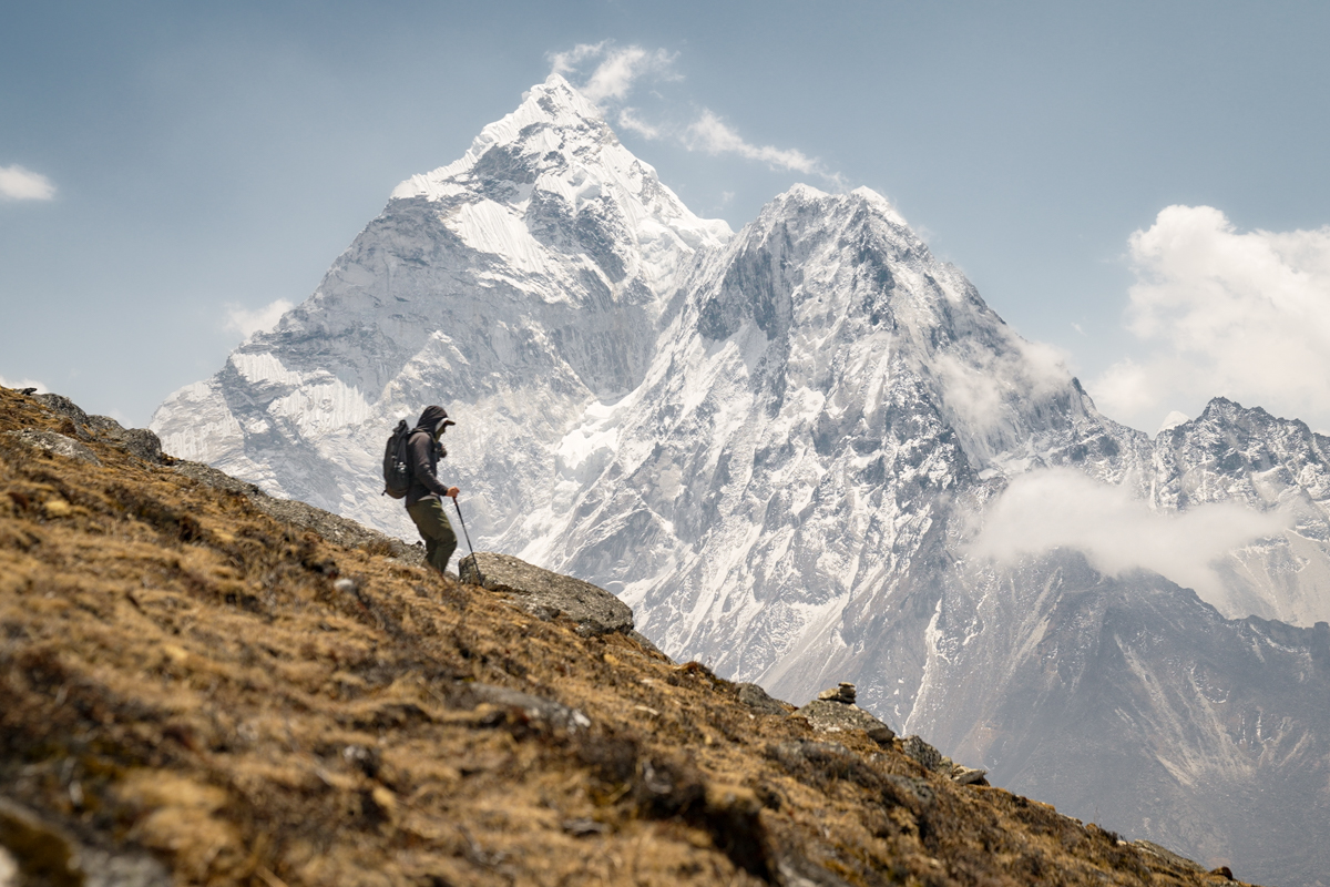 Nepal Trip Report (hiking in front of Ama Dablam)