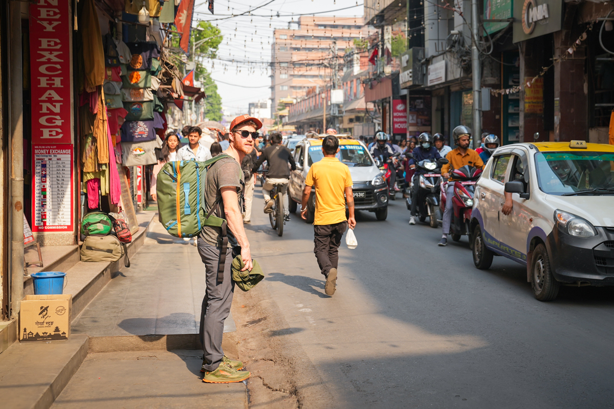 Nepal Trip Report (walking around bustling Kathmandu)