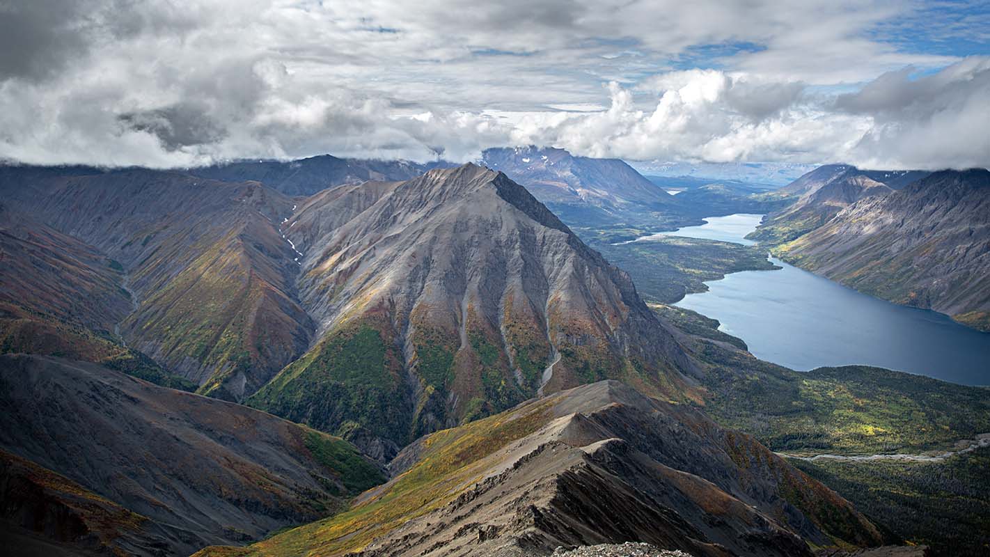 Canada's Yukon Territory (mountain views in Kluane National Park)