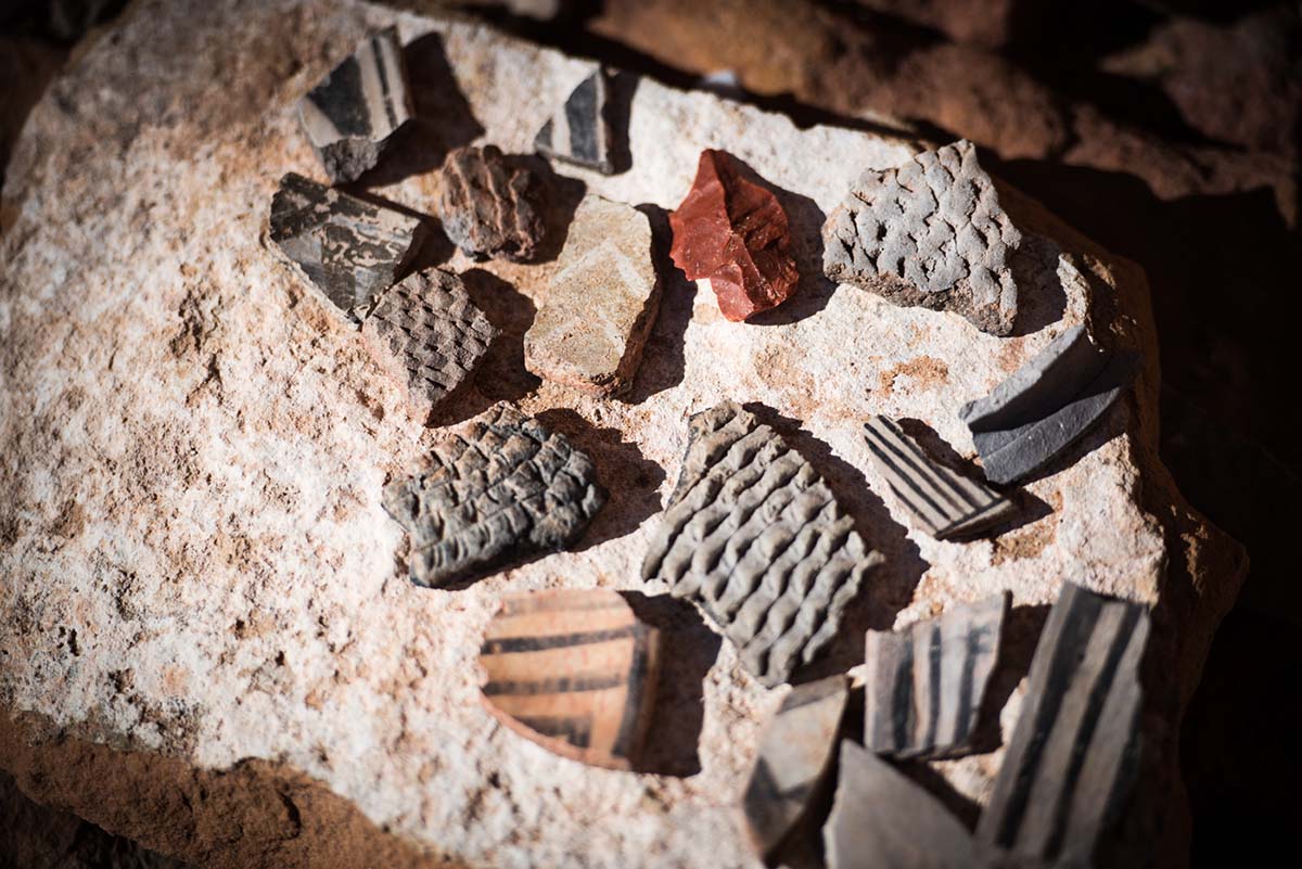 salt creek canyon (pot sherds)