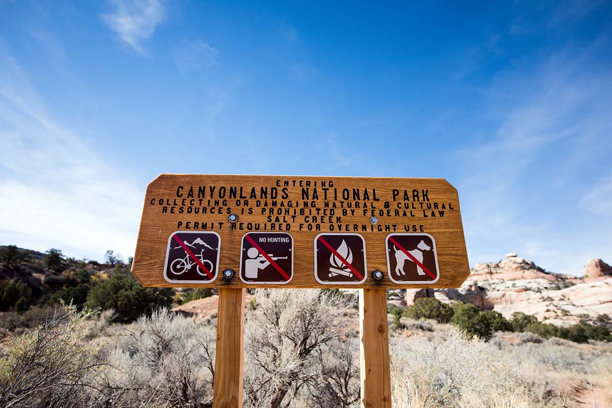 salt creek canyon (regulations)
