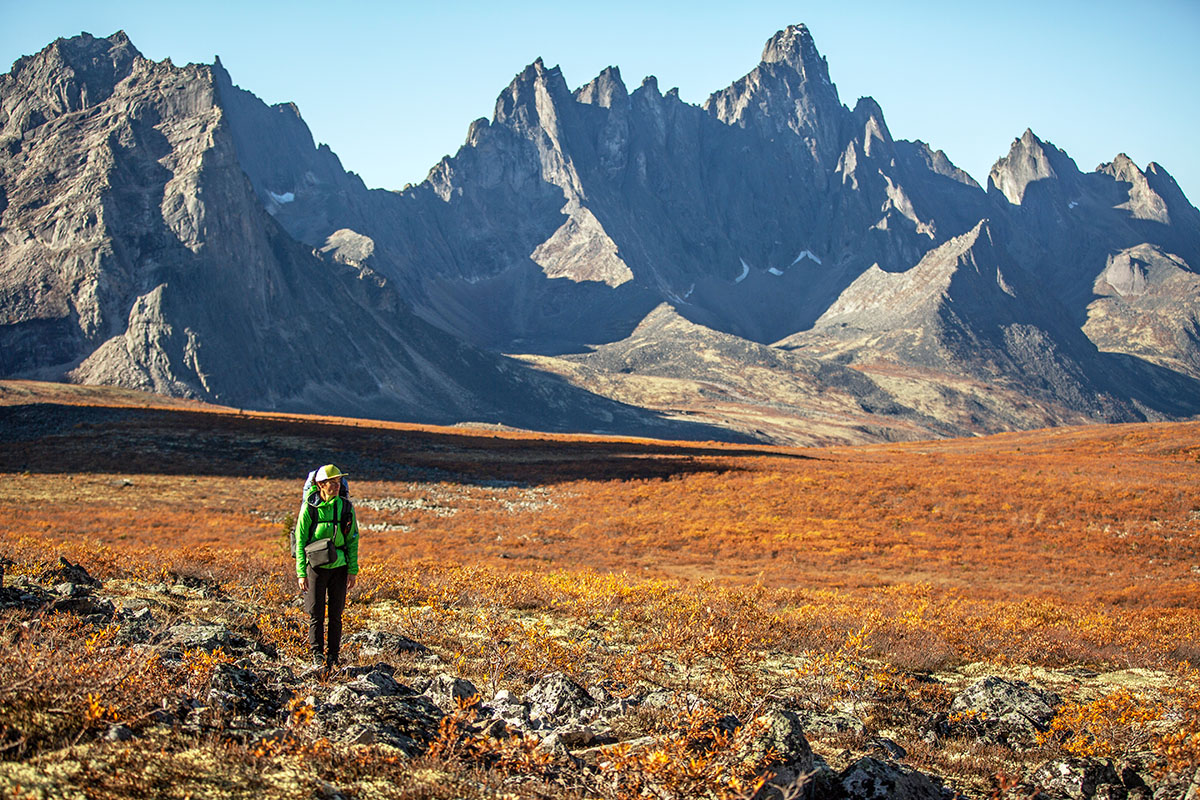 Jagged peaks of Tombstone Territorial Park