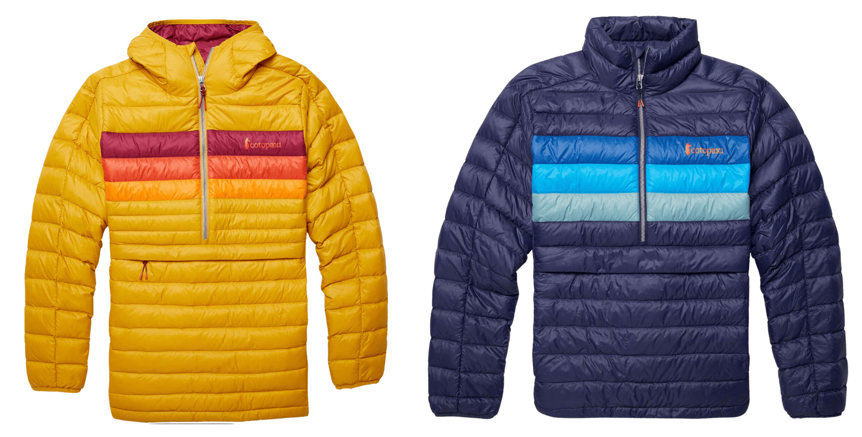 Cotopaxi Fuego Down Pullover in men's and women's