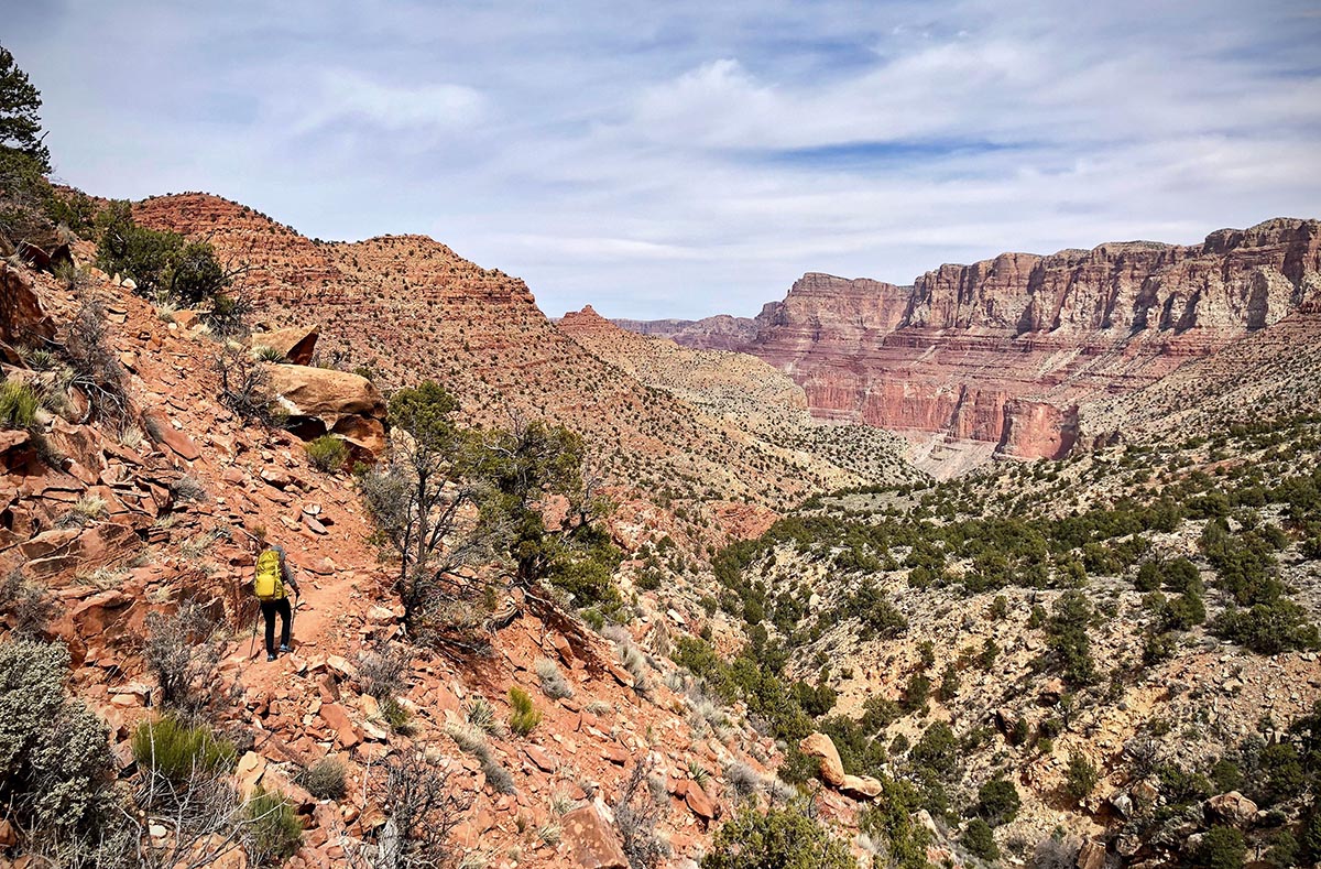 Grand Canyon Escalante Route (day 1 descent)