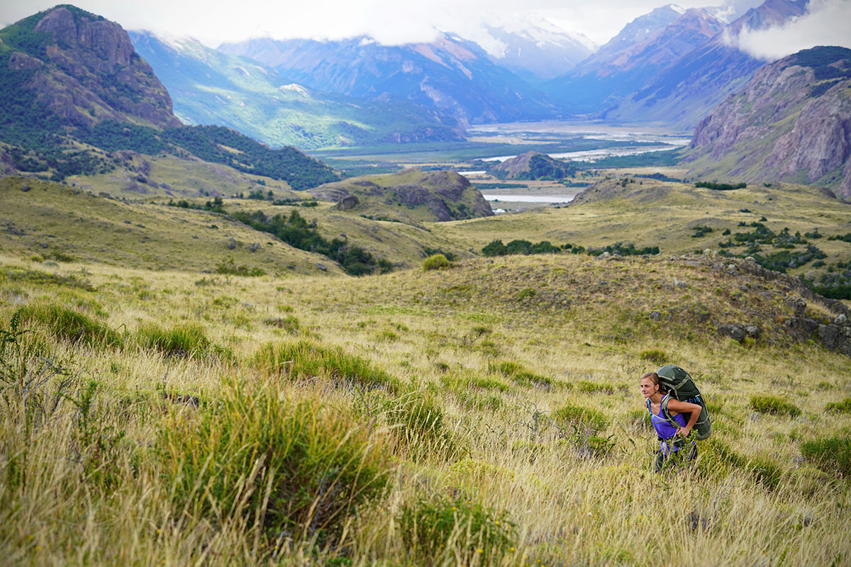 Hiking Huemul Circuit (day 1)