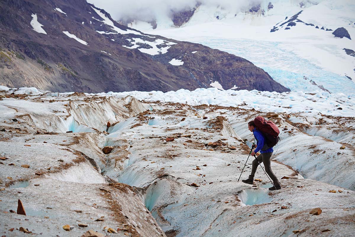 Hiking Huemul Circuit (glacier)