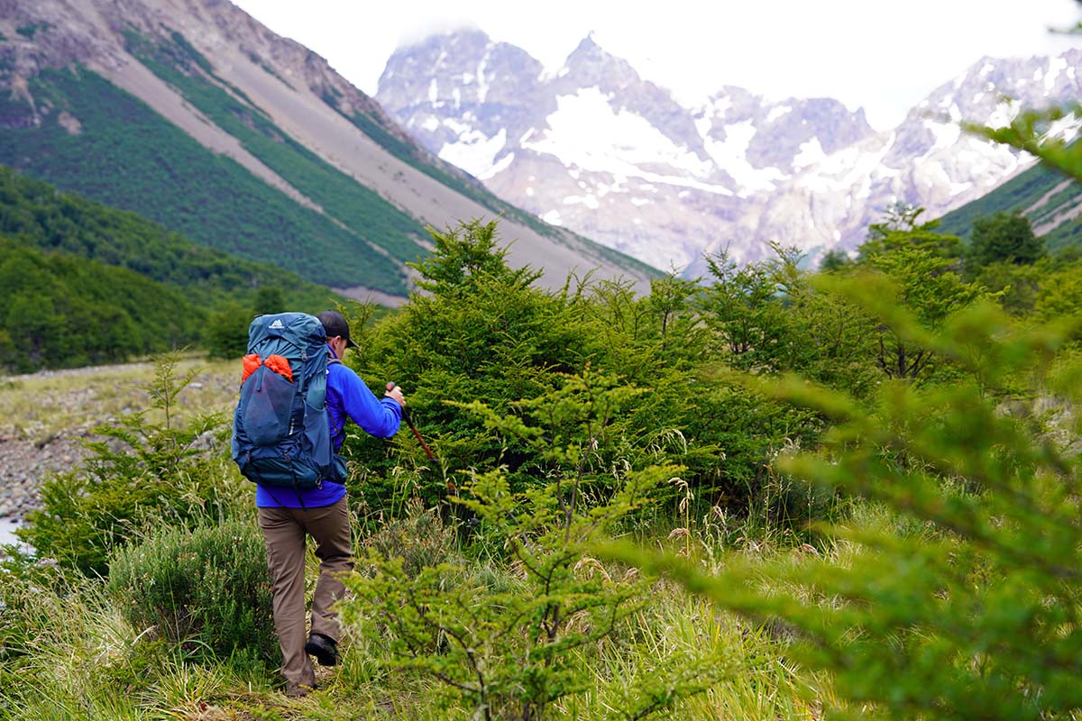 Backpacking to Jeinemeni National Reserve from Patagonia National Park