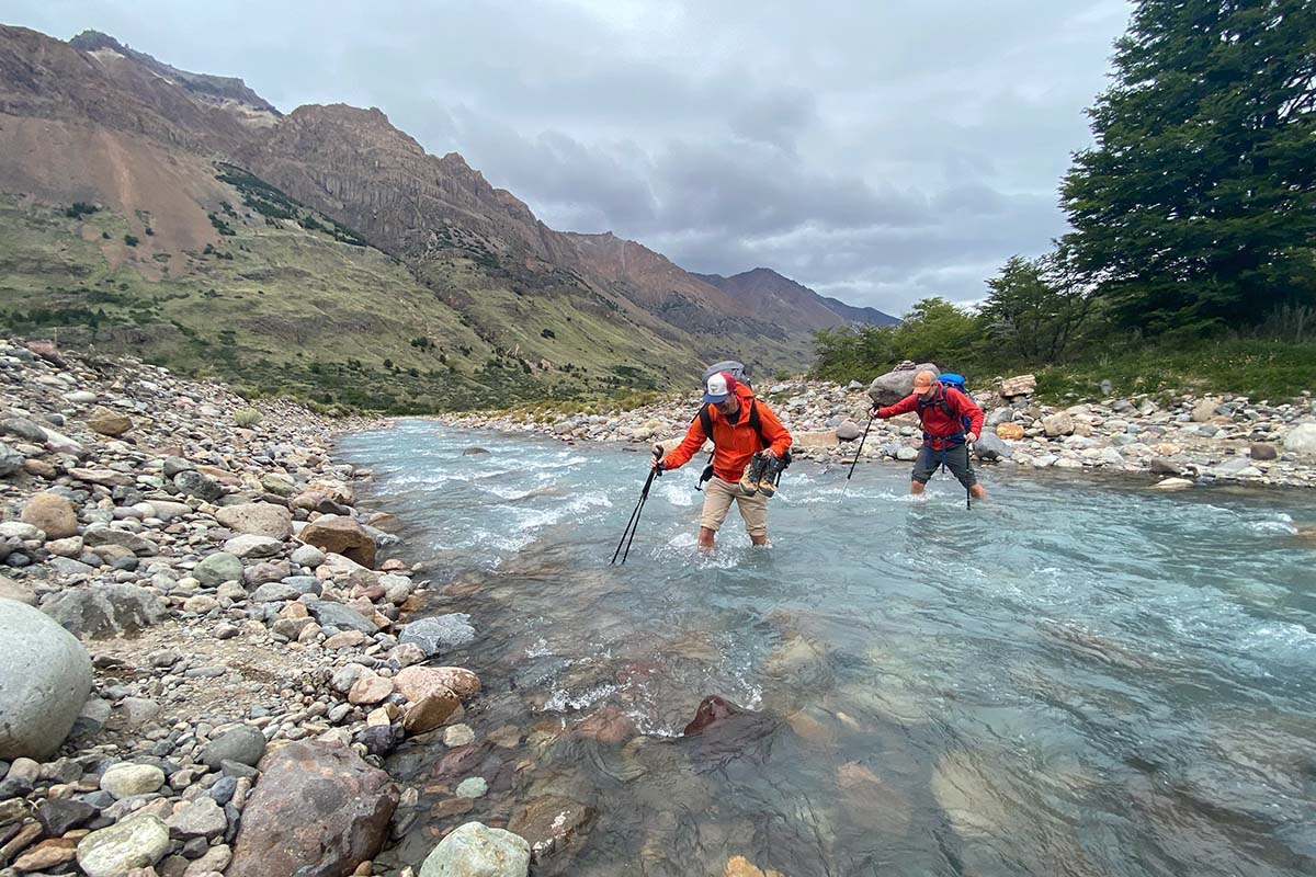 River crossing in Patagonia National Park