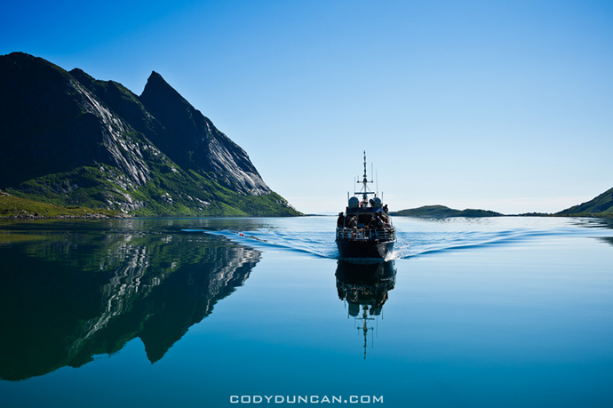 Lofoten Islands Ship