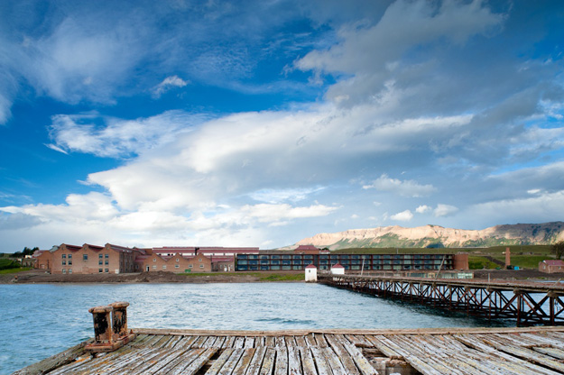 Singular Patagonia from dock