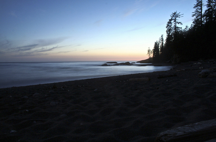 West Coast Trail sunset