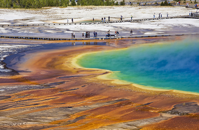 Yellowstone National Park - Grand Prismatic Pool 