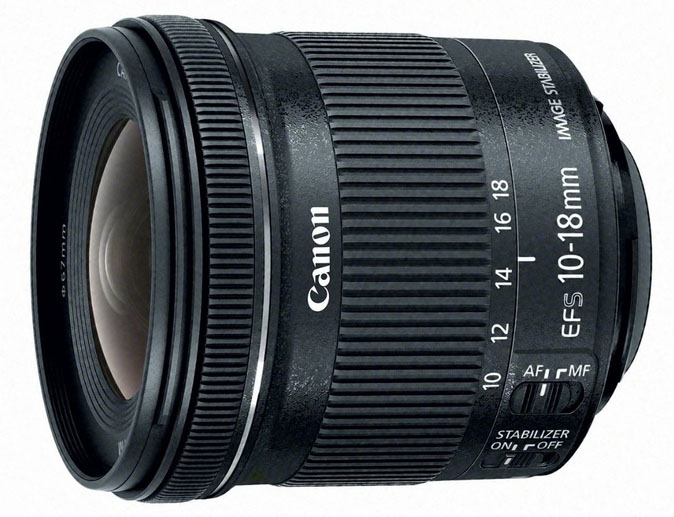 Canon 10-18mm STM lens