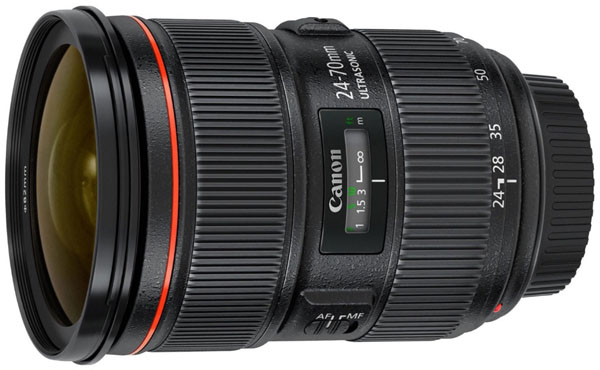 Canon 24-70mm f2.8 EF lens