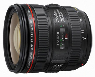 Canon 24-70mm f4 lens