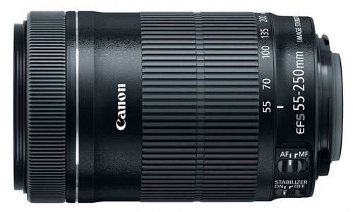 Canon 55-250mm STM lens