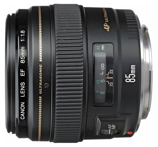 Canon 85mm f1.8 lens
