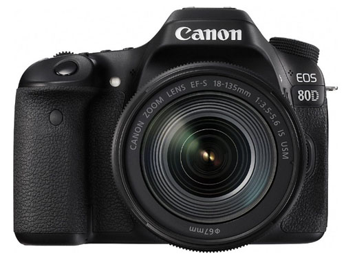 Canon EOS 80D DSLR camera