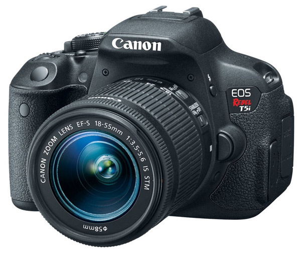 Canon Rebel T5i DSLR camera