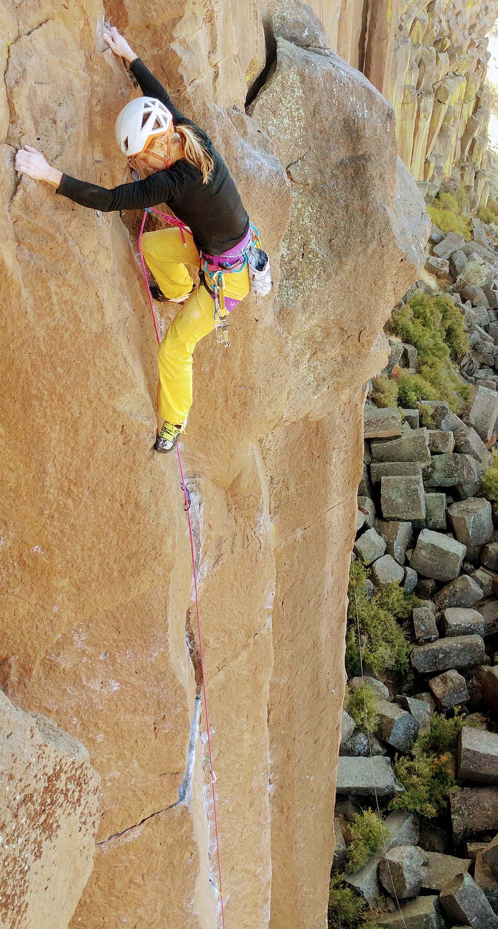 Climbing rope (crack climbing)
