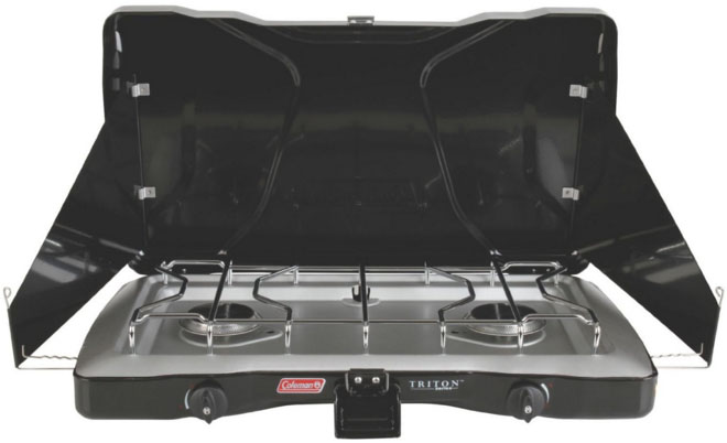 Coleman Triton Series camping stoves