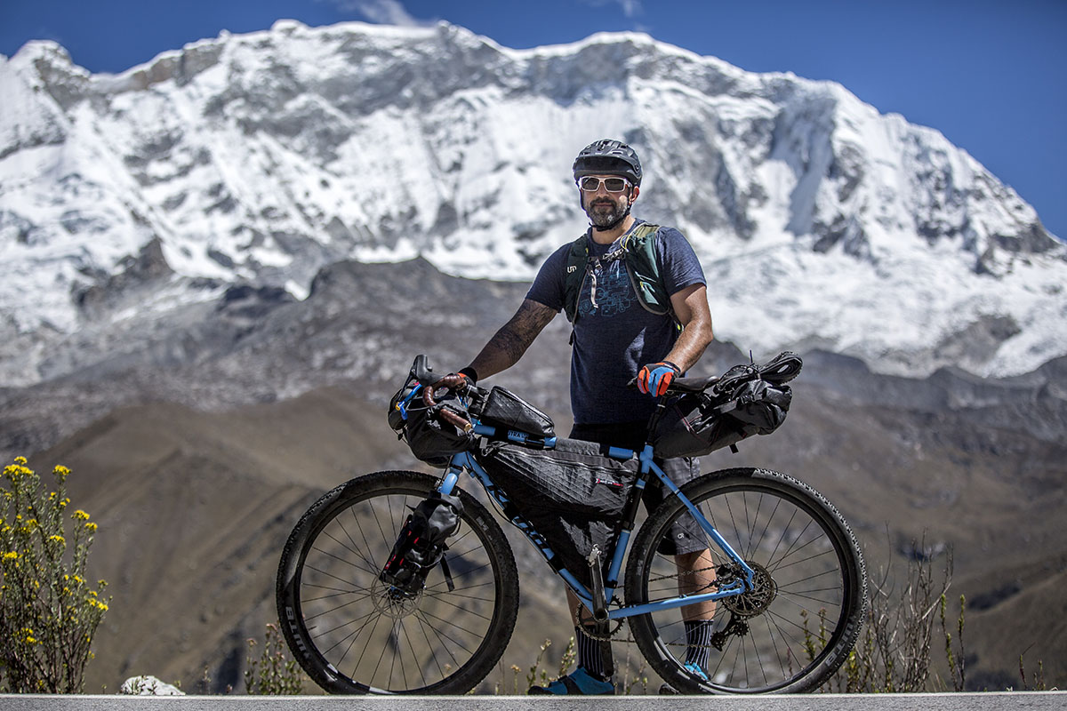 Cordillera Blanca (Brian on bike)