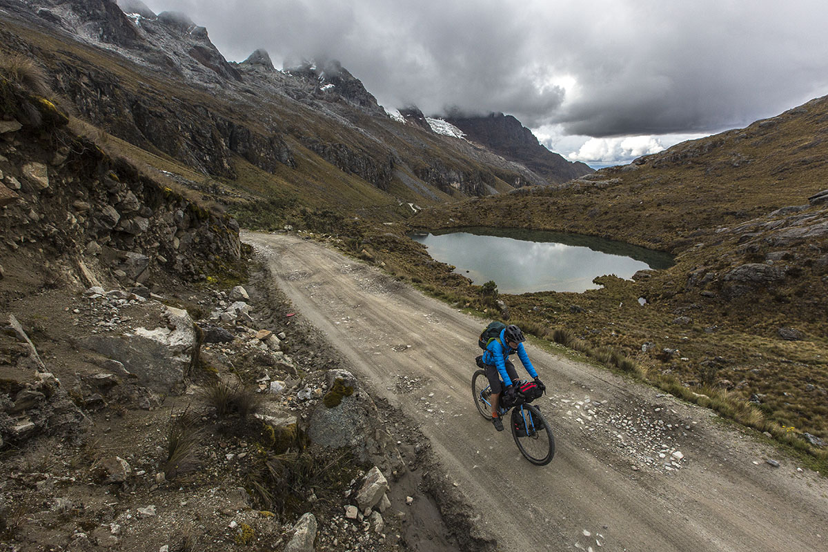 Cordillera Blanca mountain pass