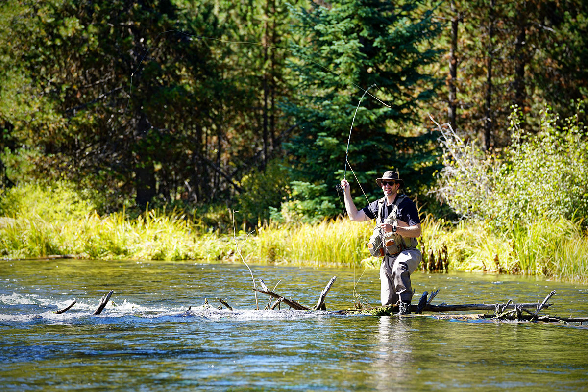 Fly fishing (dry and dropper)